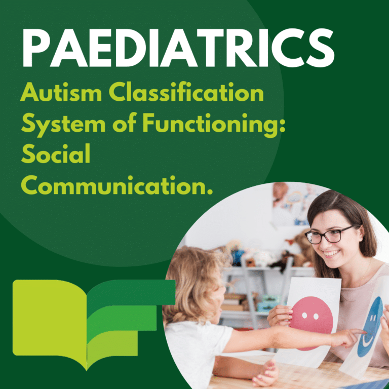 Article: Autism Classification System of Functioning