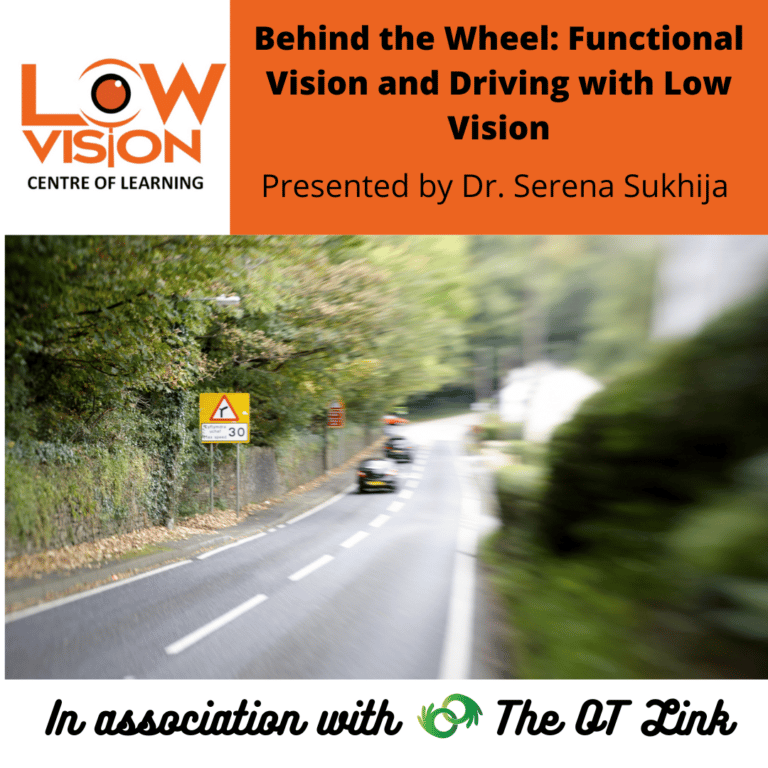 LVCOL: Behind the Wheel: Functional Vision and Driving with Low Vision