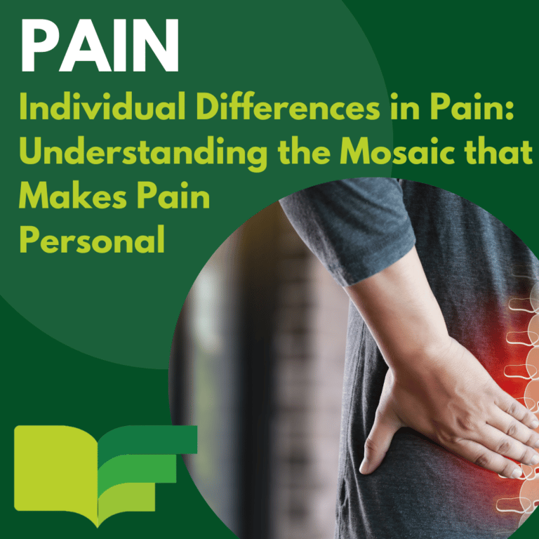 Individual Differences in Pain: Understanding the Mosaic that Makes Pain Personal