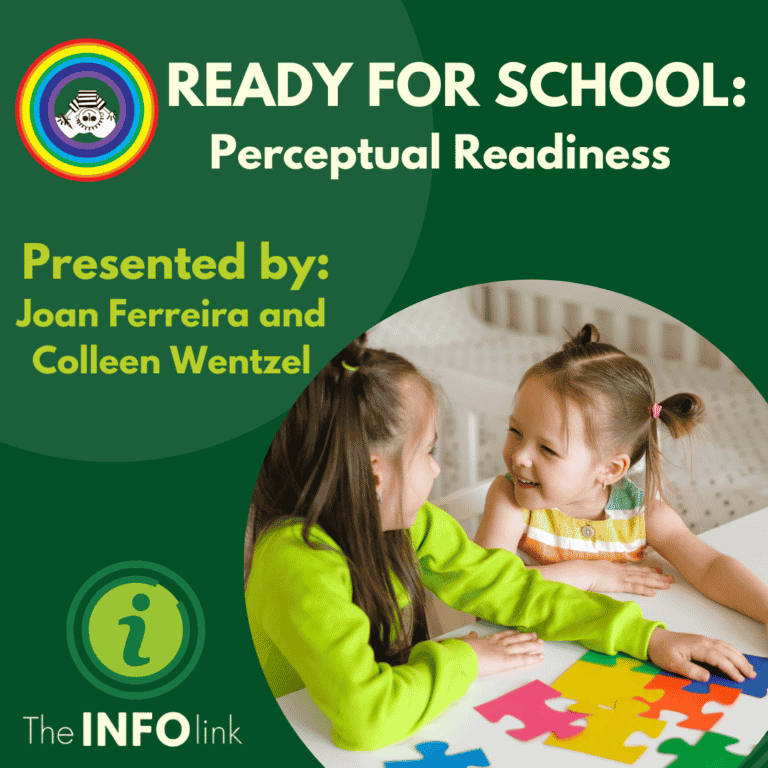 Ready for School Series: Perceptual Readiness
