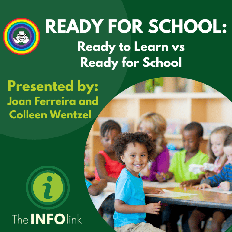 Ready for School Series:  Ready for Learn vs. Ready for School.