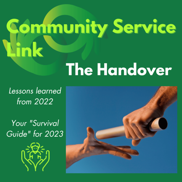 Community Service Link: The Handover