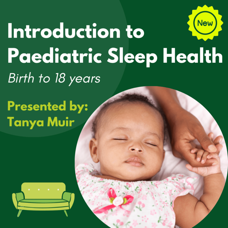 Introduction to Paediatric Sleep Health