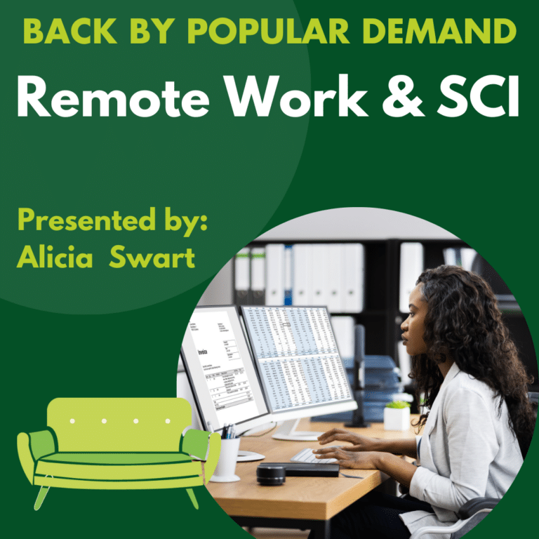 Remote Work and Spinal Cord Injury