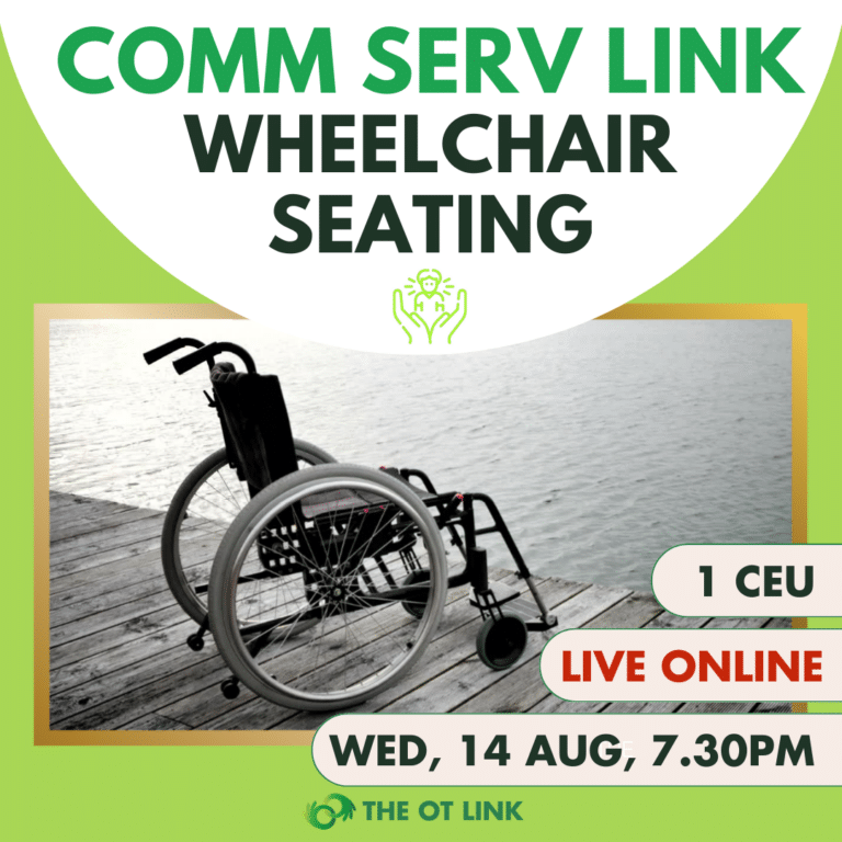 Comm Serve Link: AUGUST 2024: Wheelchair Seating
