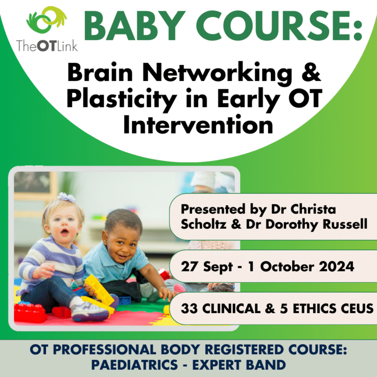 Baby Course: Brain Networking and Plasticity in Early Occupational Therapy Intervention