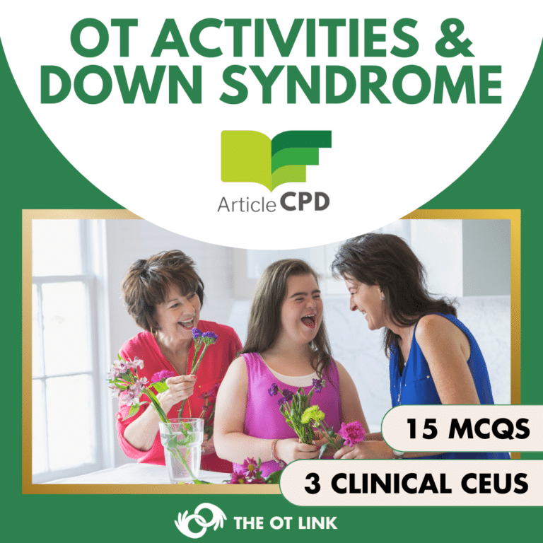 Article: Occupational Therapy activities developed with children and pre-teens with Down Syndrome.
