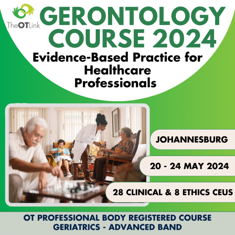 Gerontology Course 2024: Evidence-based Practice for Healthcare Professionals