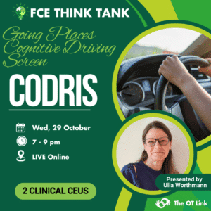 FCE Think Tank: Going Places Cognitive Driving Screen (CoDriS).