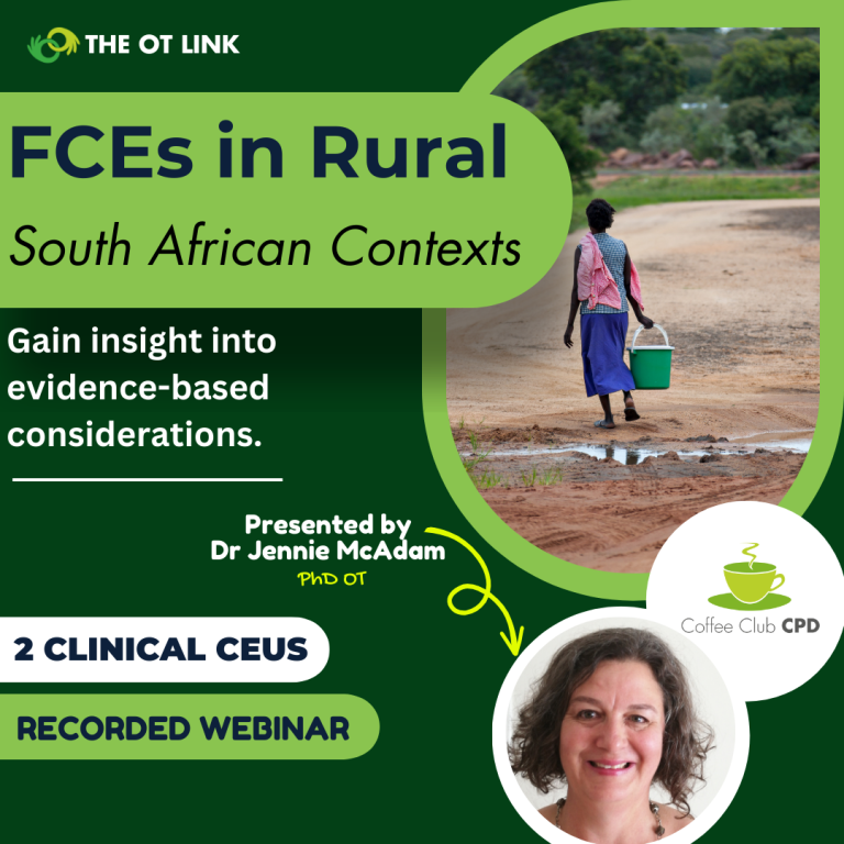 Functional Capacity Evaluation in Rural South African Contexts