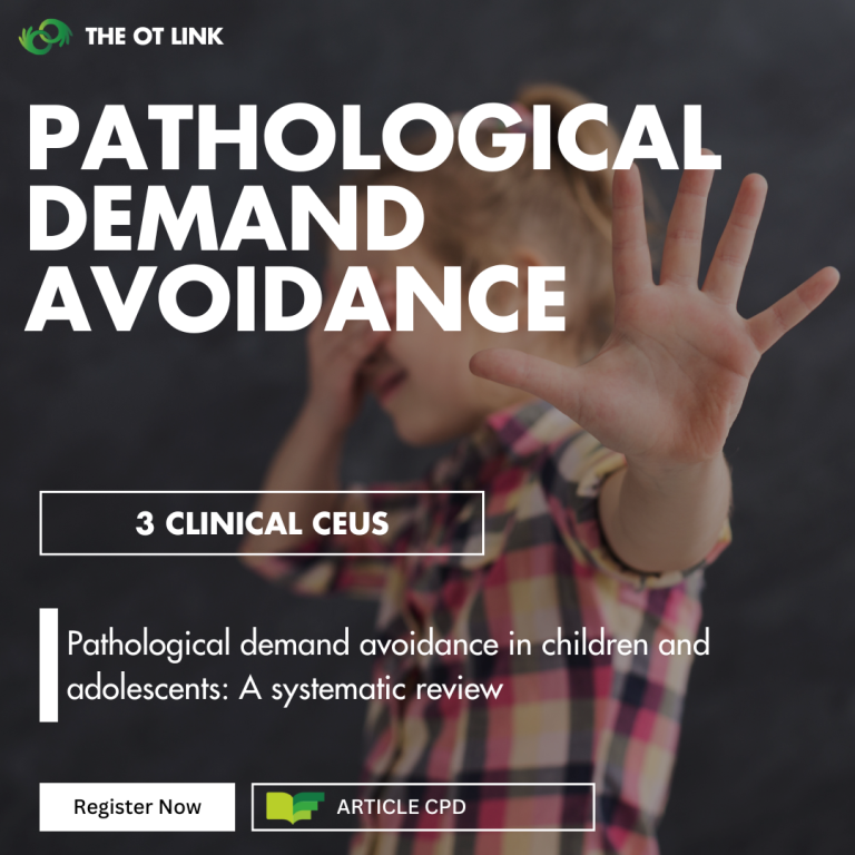 Pathological Demand Avoidance in Children and Adolescents