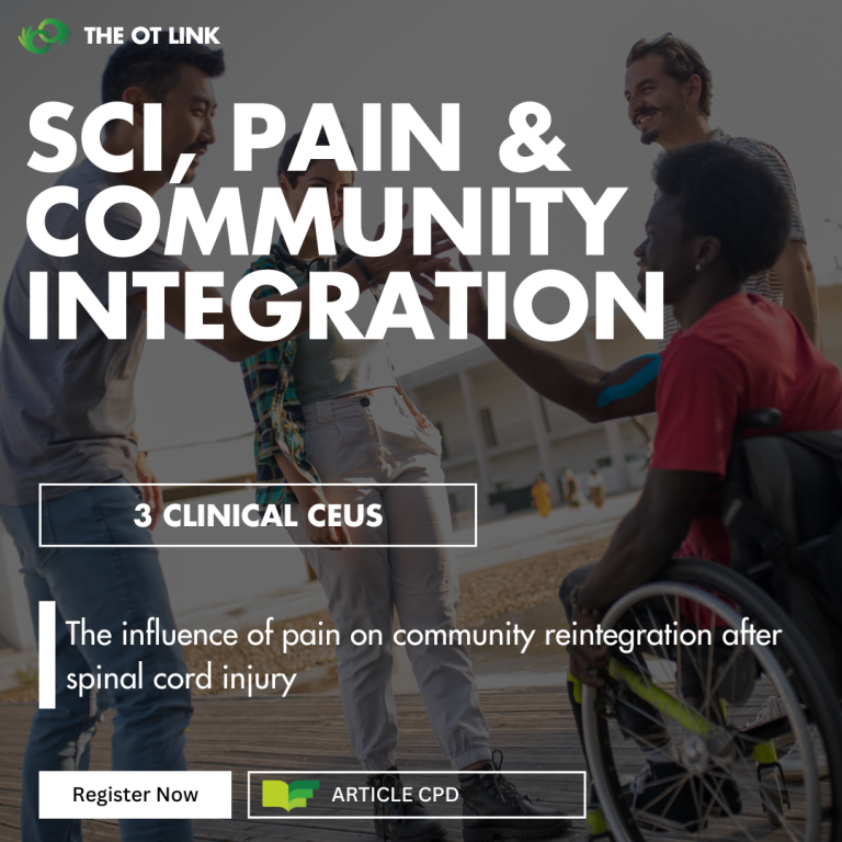 Influence of Pain on Community Reintegration after SCI
