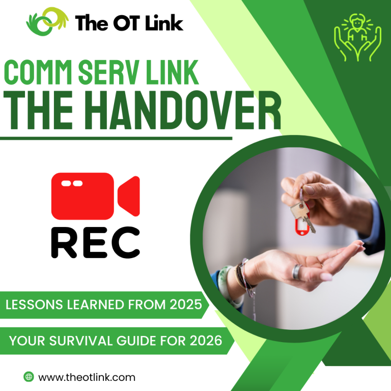 Community Service Link – The Handover 2026