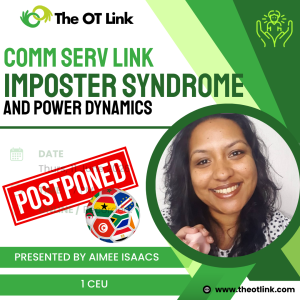 Comm Serv Link: Imposter Syndrome and Power Dynamics