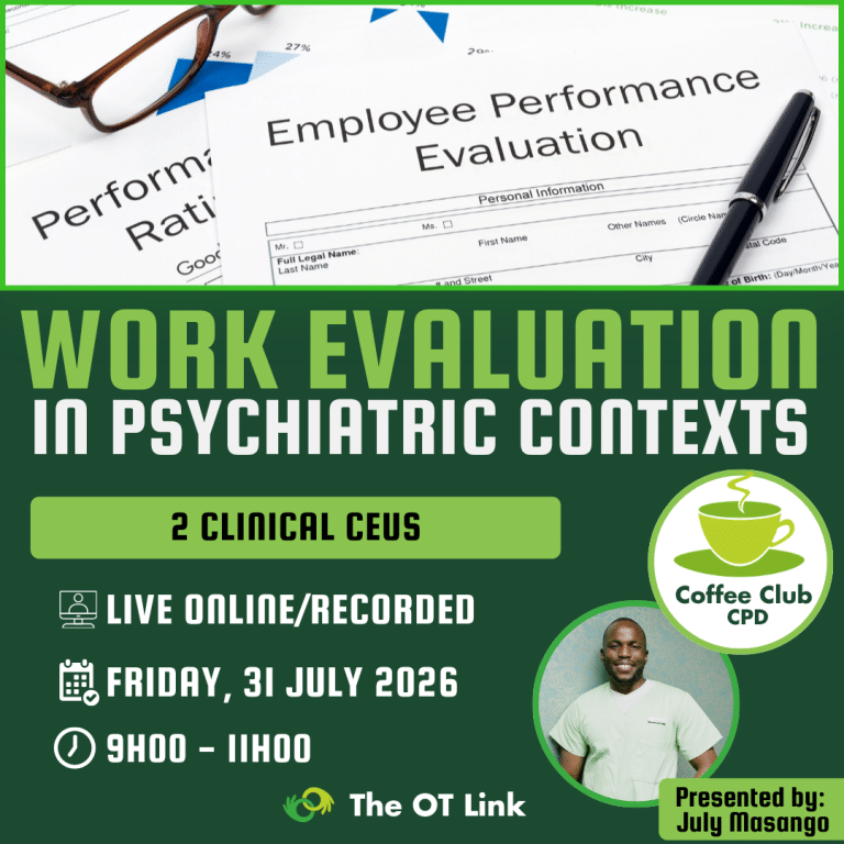 Work Evaluation in Psychiatric Contexts